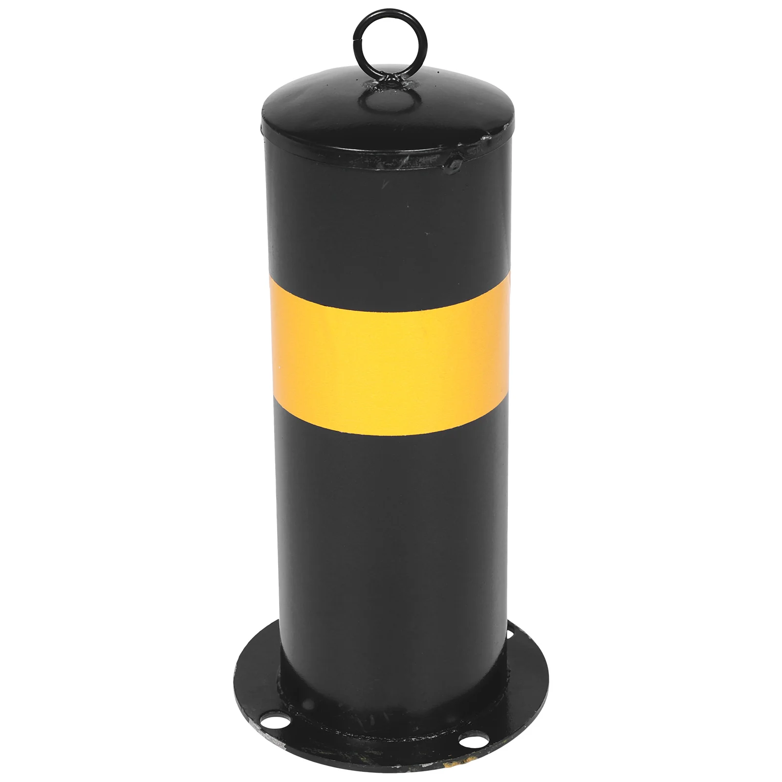 Barriera di parcheggio per pali di sicurezza in acciaio resistente per magazzini, caricabatteria, serrature, cantieri di costruzione, avviso di sicurezza