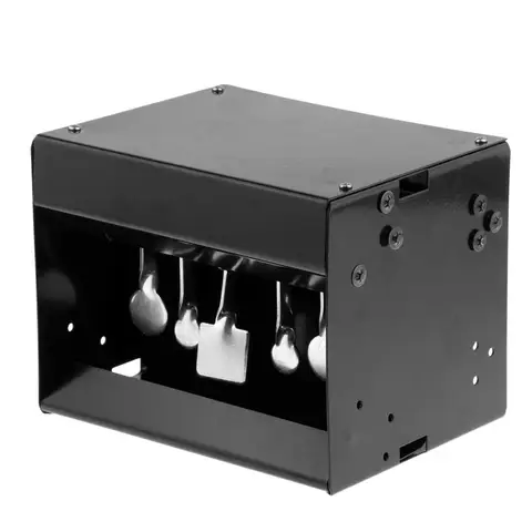 Durable Self Resetting Heavy Duty Metal Bullet Trap for Plinking and Indoor Outdoor Use