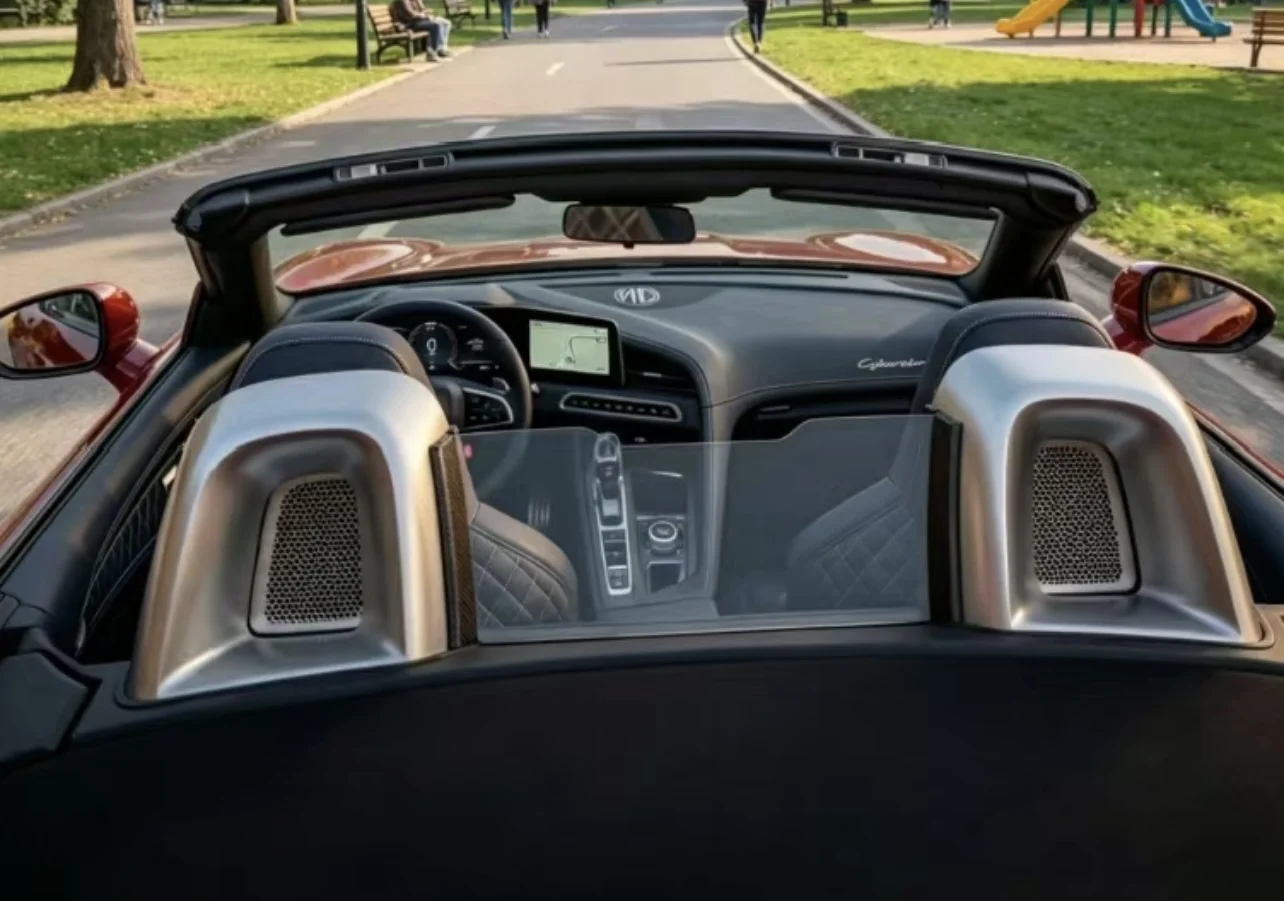 Wind Deflector Windblocker for MG Cyberster 2023-2025 Convertible Soft Top Roadster Anti-Wind Buffeting Screen Car Accessories