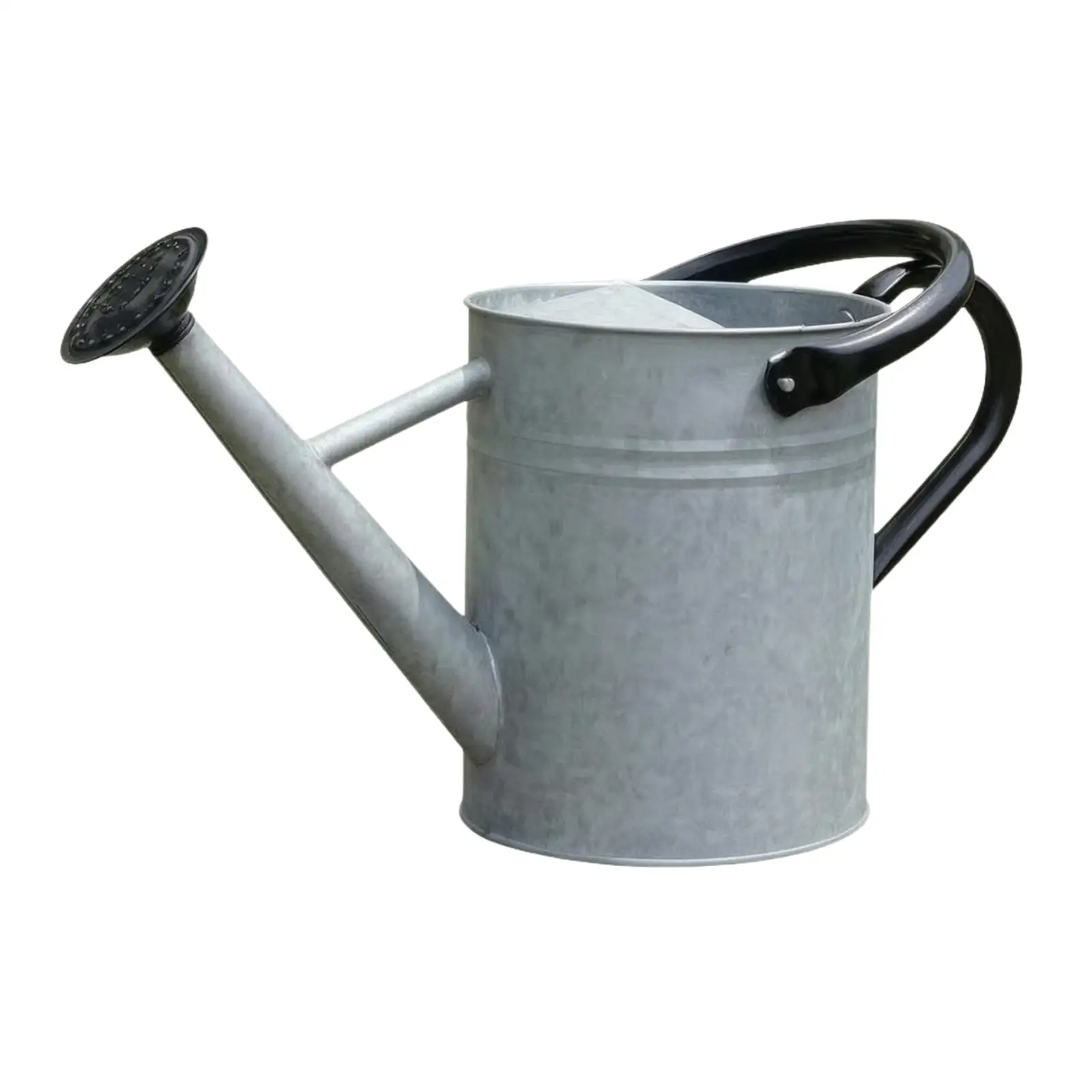 Galvanized Steel Watering Can Anti-Rust 4 L Metal Watering Can for Garden, New Growth, Potted Plants