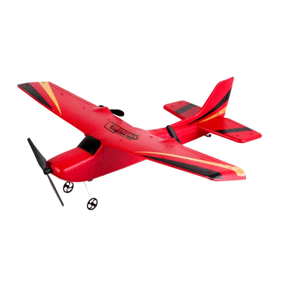 Mini drone avião de controle remoto espuma 2.4g avião planador bidirecional crianças leve portátil ao ar livre voando interno