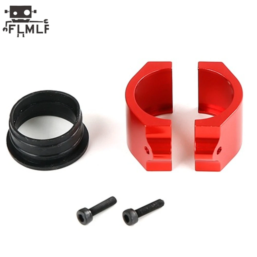 CNC metal clamp of exhaust pipe for 1/5 HPI ROVAN KINGMOTOR ROFUN BAJA 5B 5T 5SC rc car parts