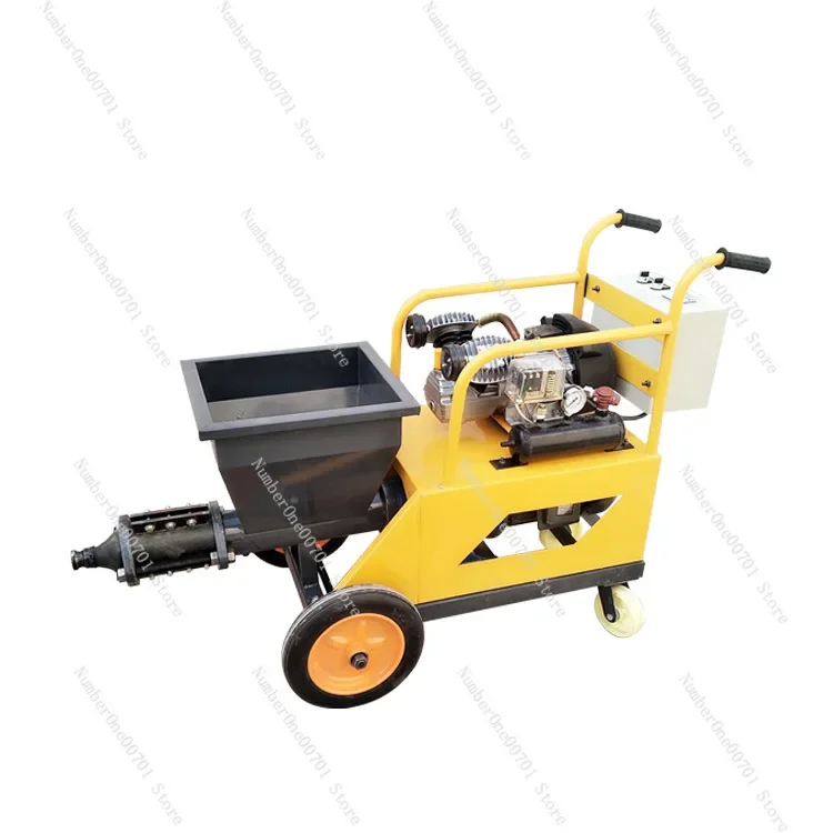 Indoor High-Pressure Putty Spraying Machine Cement Plaster Mortar Spraying Machine Automatic Brick Wall Cement Spraying Machine