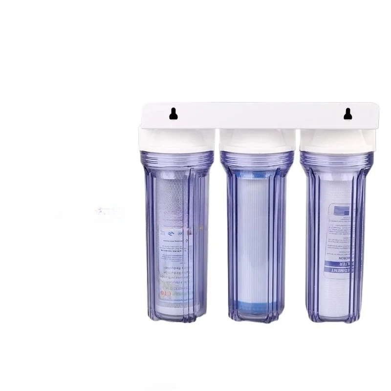 Thickened Three-Stage Fully Transparent 10-Inch Tap Water Pre-Filter