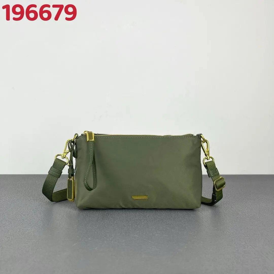 Borsa a tracolla impermeabile da donna, borsa a tracolla multiuso in nylon leggero 196679