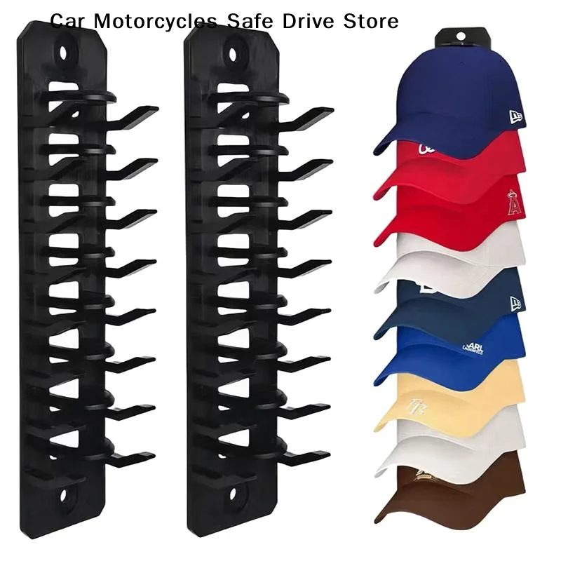【M】1 Set Baseball Caps Organizer Closet Cap Rack Hat Organizer For Baseball Caps Space Saving Sundries Storage For Door Closet