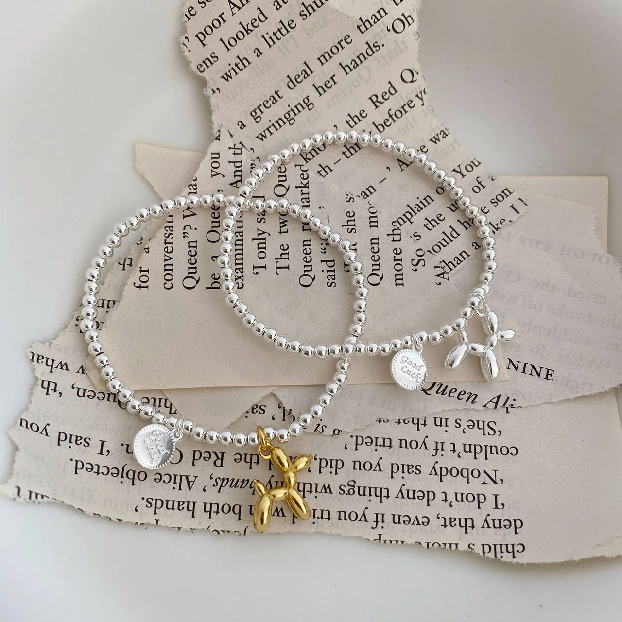 925 Sterling Silver Bracelets for Women Men String Accessories Trend Vintage Simple Horse Pendant Party Jewelry Gift