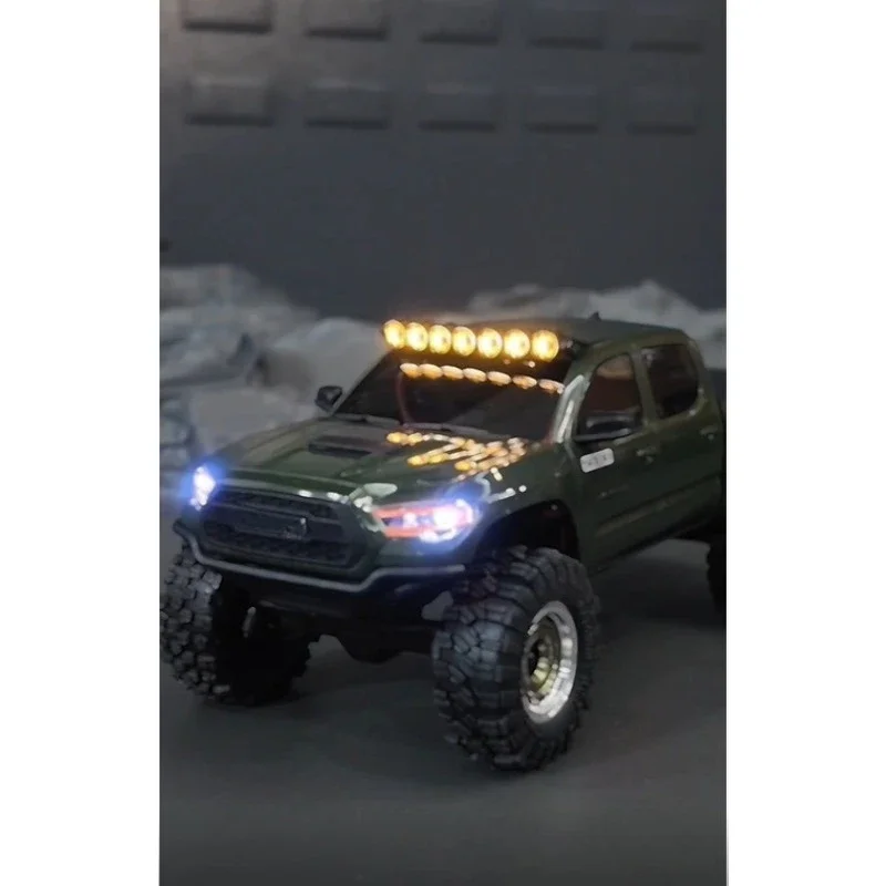 KC Style Roof Light Bar LED Light for Axial 1/30 SCX30 Tacoma RC Crawler Upgrade Modification Essential DIY Part