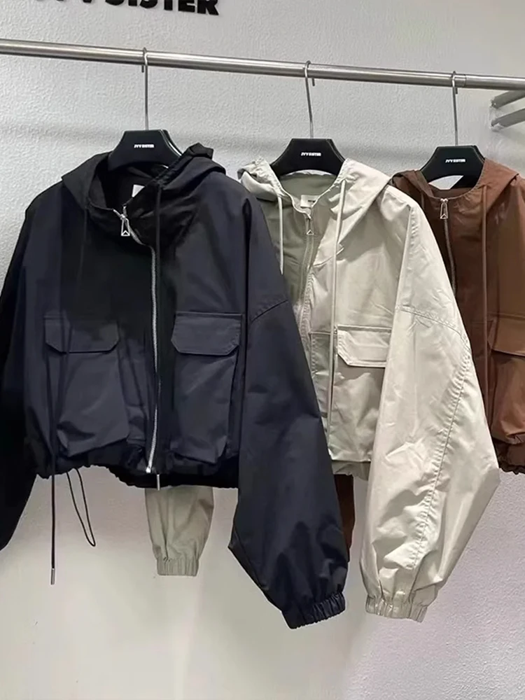 

Women's ort Jaet Windbreaker Coat Spring Autumn New Sle Small Size Workwear Jaet Top Women's Faion Outerwear