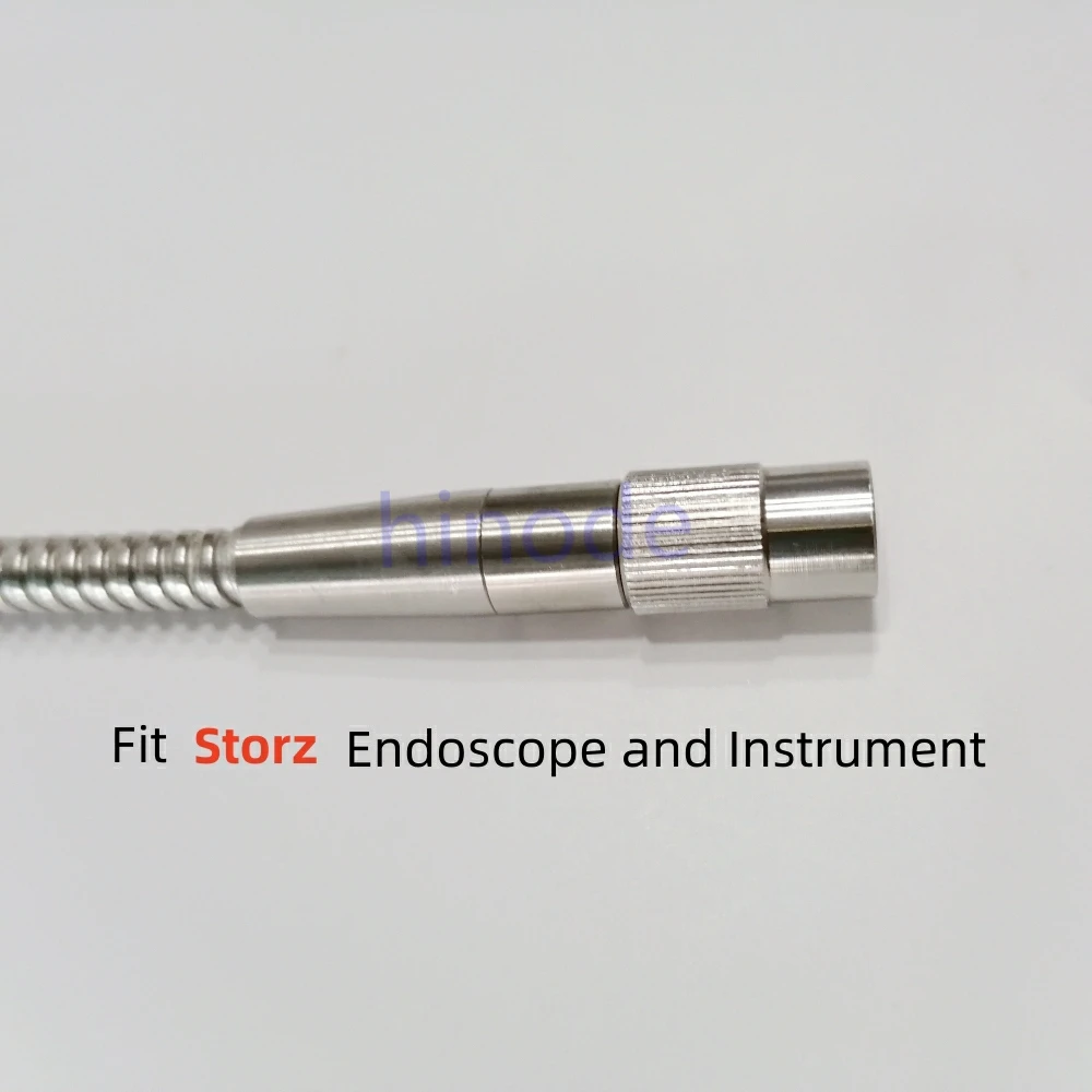 Imagem -05 - Fonte Luminosa Médica do Endoscópio Fibra Ótica com Tubo do Metal Endoscópio Apto do Lobo Storz Ótico Cirúrgico f 4x2500 mm 3000 mm