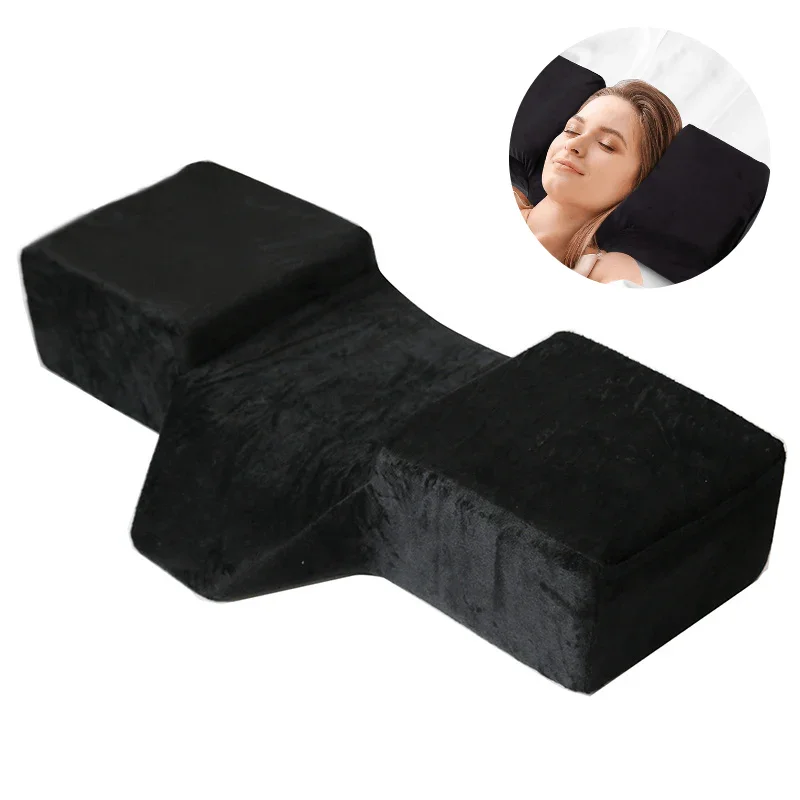 SENSE LASHES Lash Pillow U-shaped Neck Support Soft Pillow Memory Foam Eyelash Extension Pillow with Pocket almohada de pestañas