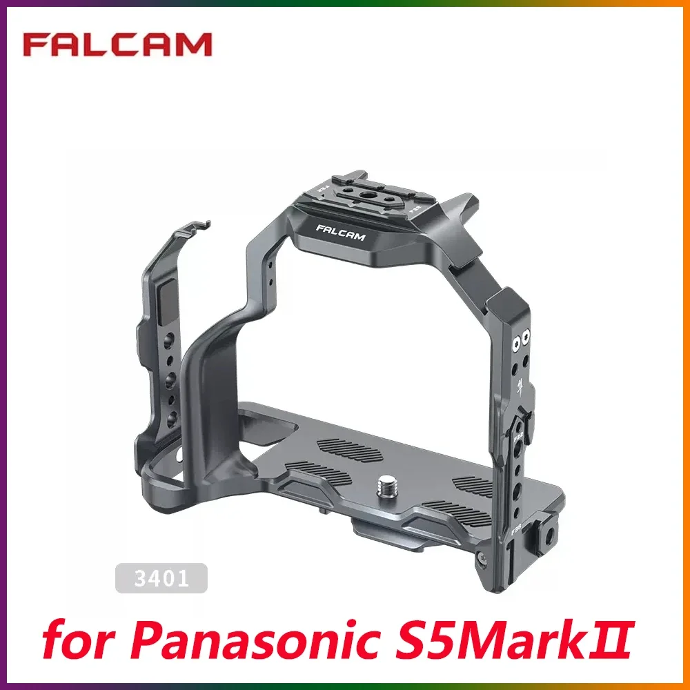 

FALCAM F22/F38/F50 быстросъемная клетка для камеры Panasonic S5Mark II, аксессуары для камеры, комплект s5 II, алюминиевый сплав