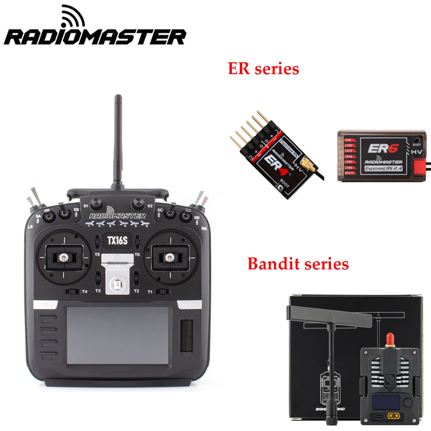 RadioMaster TX16S MKII V4.0 16CH 2.4G Hall Gimbals ELRS 4in1Transmitter Remote Control Support EDGETX OPENTX 100% original