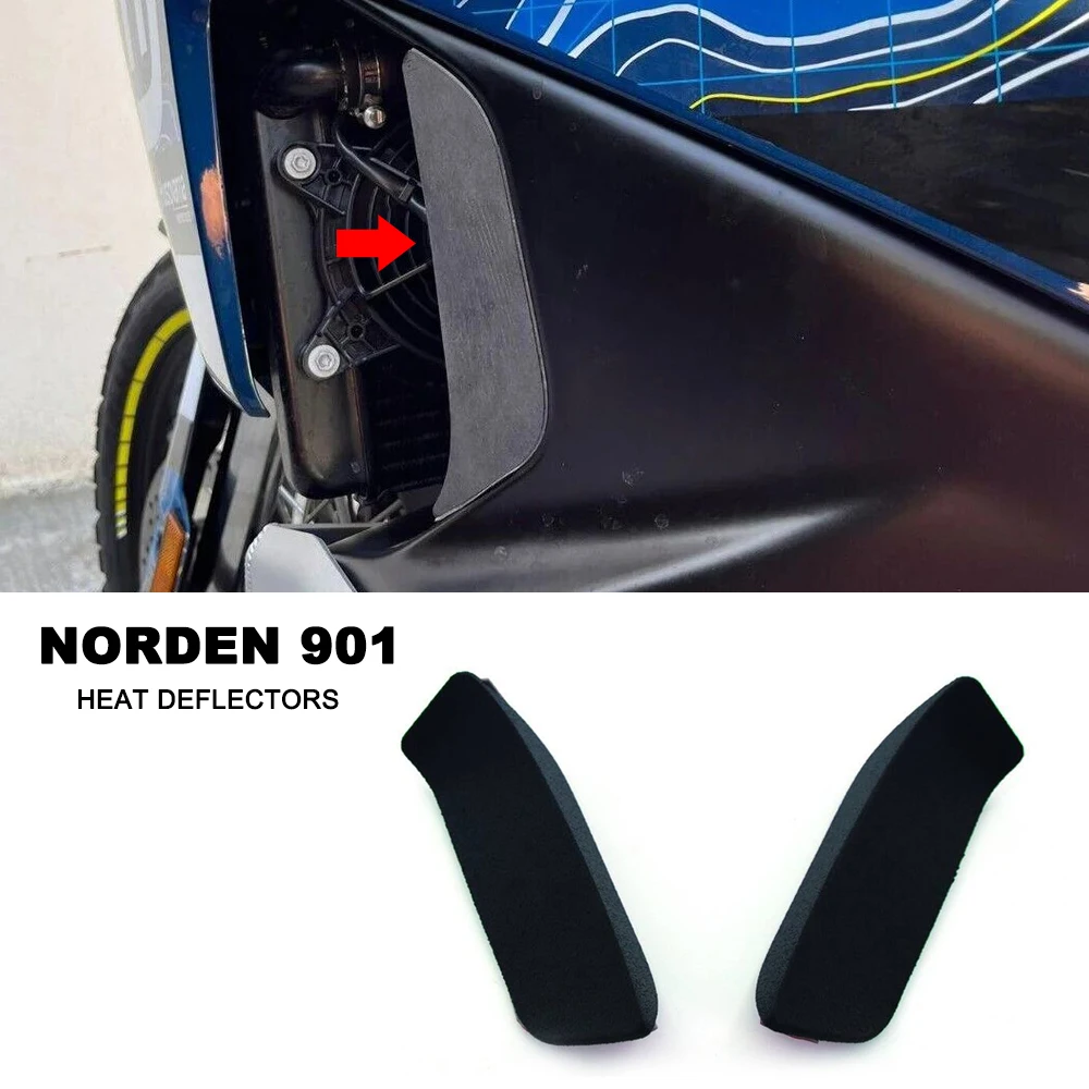 For Husqvarna Norden 901 for Norden901 Motorcycle Accessories Heat Deflectors Engine Fan Heat Shield