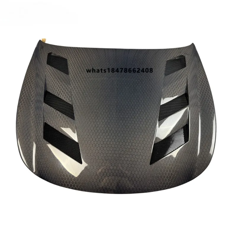 

Honeycomb Carbon Fiber Engine Hood Compatible with Infiniti G37 G37S Coupe AMS Style Hood