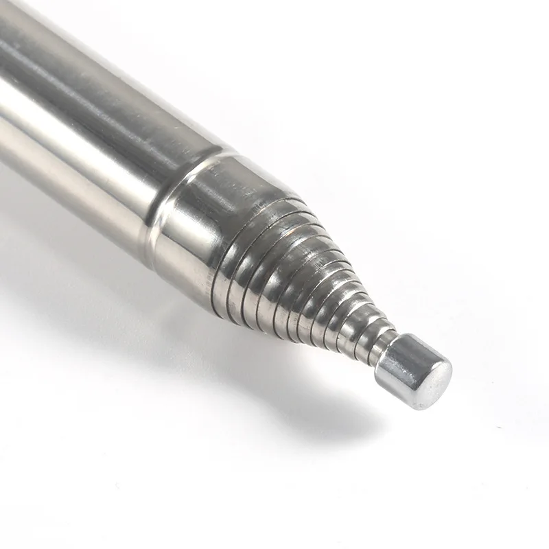 2ชิ้น5.6เมตรเสาอากาศสแตนเลส201เสาดึงสำหรับวิทยุ HF สายอากาศ GP เสาอากาศ DIY M10