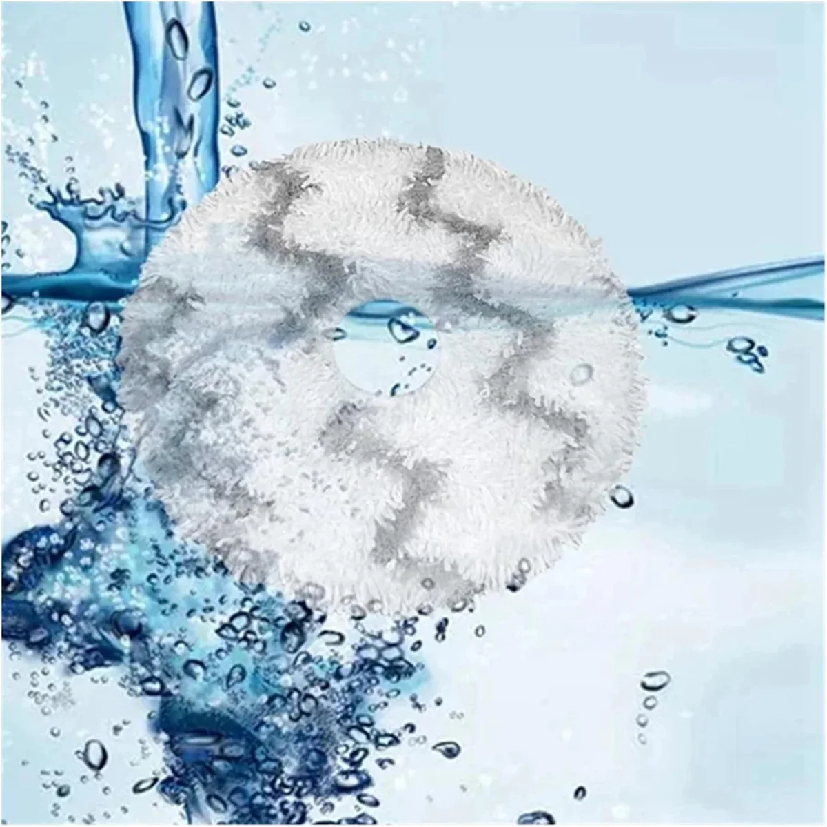 Bantalan kain pel untuk Roidmi Eva. SDJ06RM pembersih vakum Robot, suku cadang Aksesori pel penyedot debu Robot