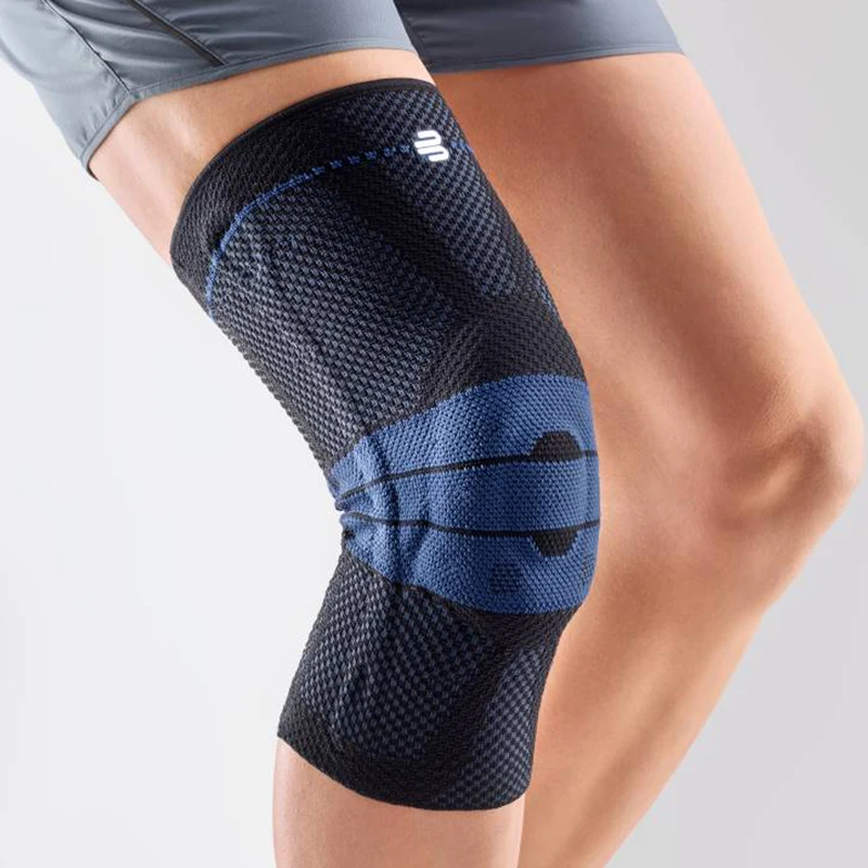 Bauerfeind n. 8 GenuTrain Ginocchiera sportiva Basket Corsa Protezione anticollisione Ginocchio Equipaggiamento protettivo Supporto per ginocchio