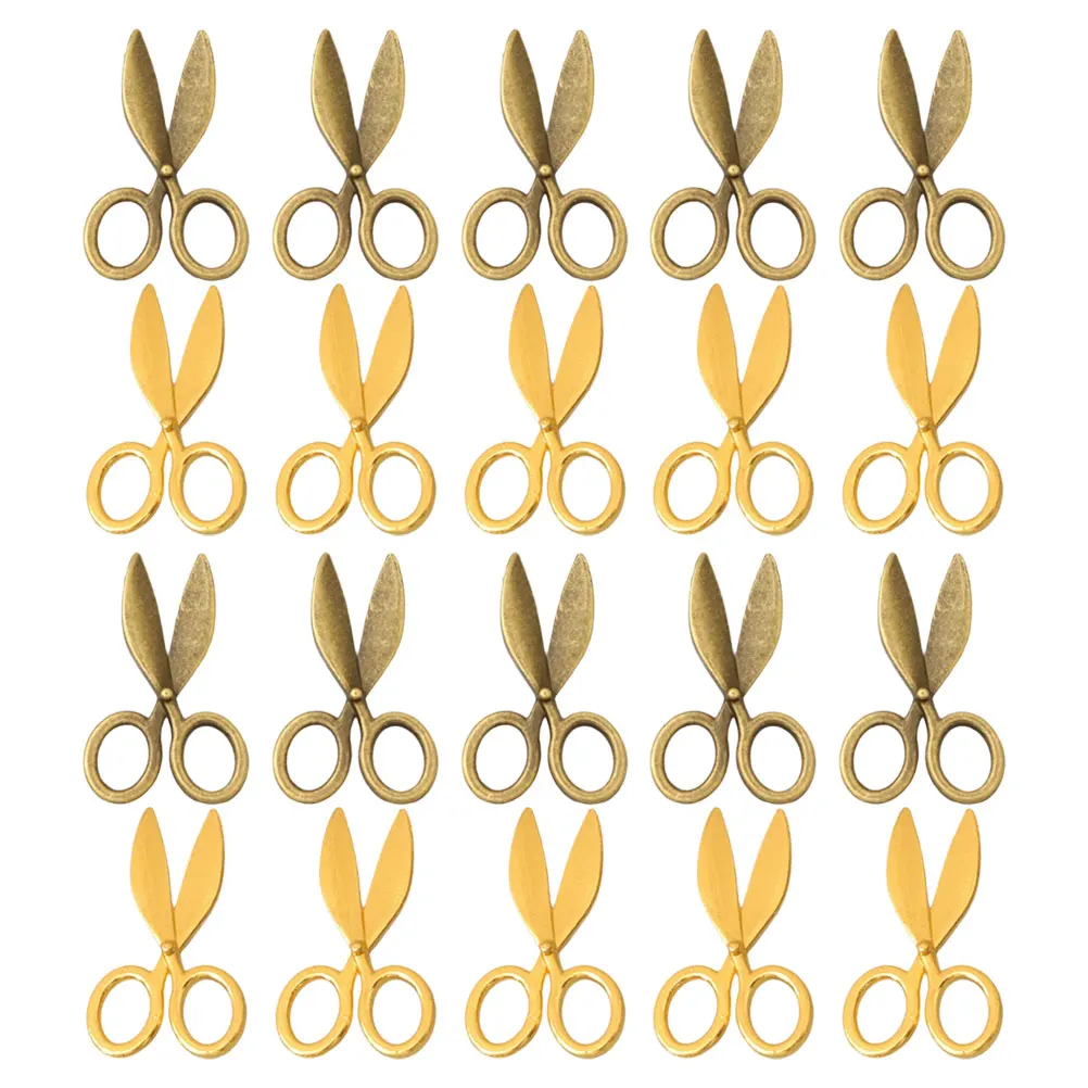 

Simulation Mini Scissors Metal Shears for Dollhouse Projects Micro Landscape Decorations