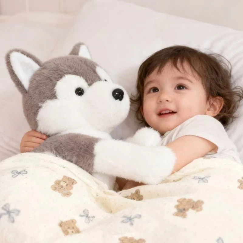 Wholesale Hot Furry Lifelike Dog Plush Toy 30/40/55cm West Highlands Golden Retriever Husky Labrador Border Collie Doll Kid Gift