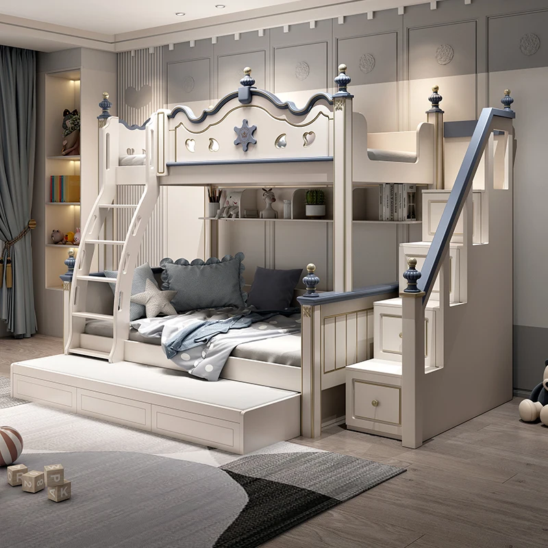 

Luxuce Canopy Kids Beds Safety Expandable White Design Modern Kids Bed Princess Single Custom Lettino Per Bambini Furniture Home