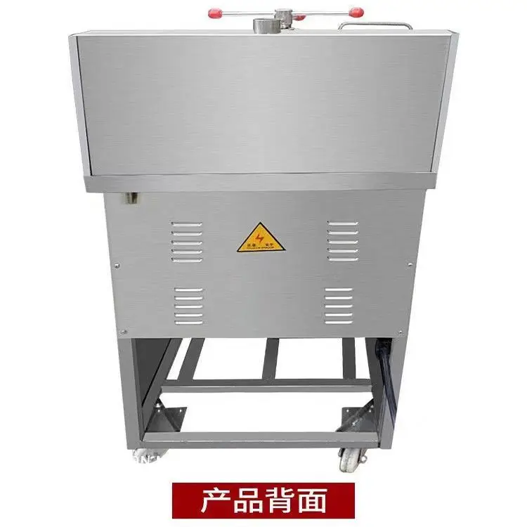 Stainless Steel  Fries Frying Machine Chicken  Potato Chips Fryer Double Tank Electric Commercial Deep Fryer
