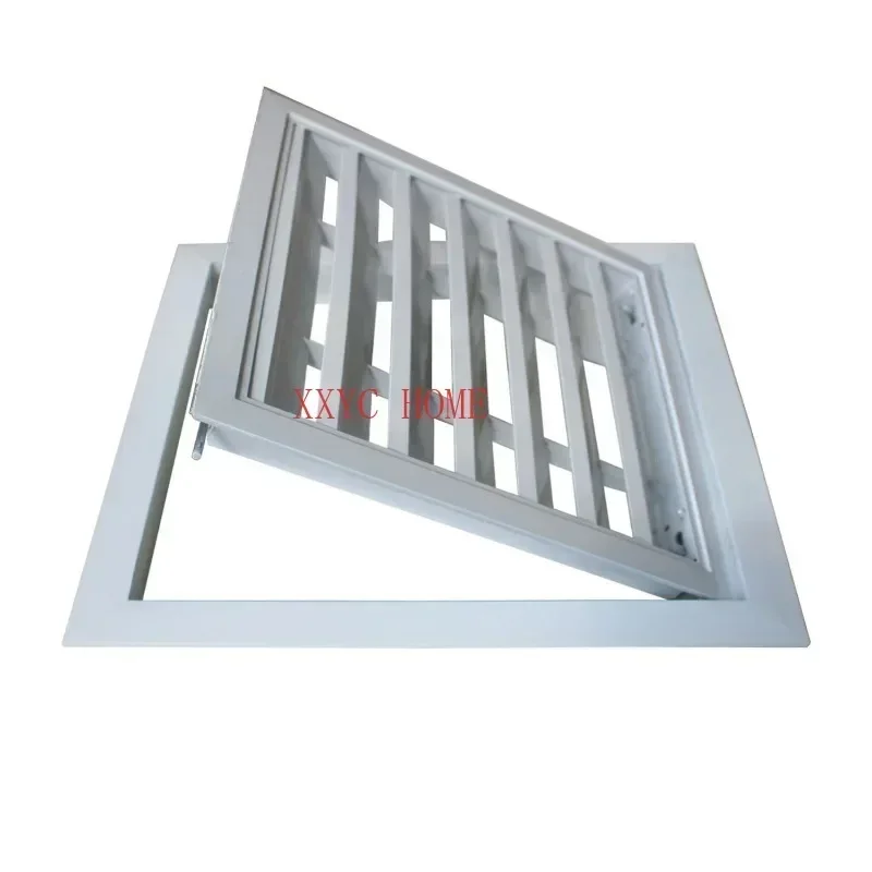 aluminum alloy exhaust shutter vent for Wall Ceiling shutter Central air grille ventilation cover repair port ventilation system