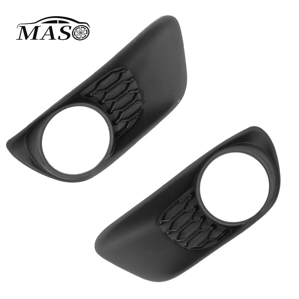 

Left/Right Front Bumper Fog Light Grille Fog Lamp Cover for Dodge Grand Caravan American Value Package 2014-2016 68100698AA