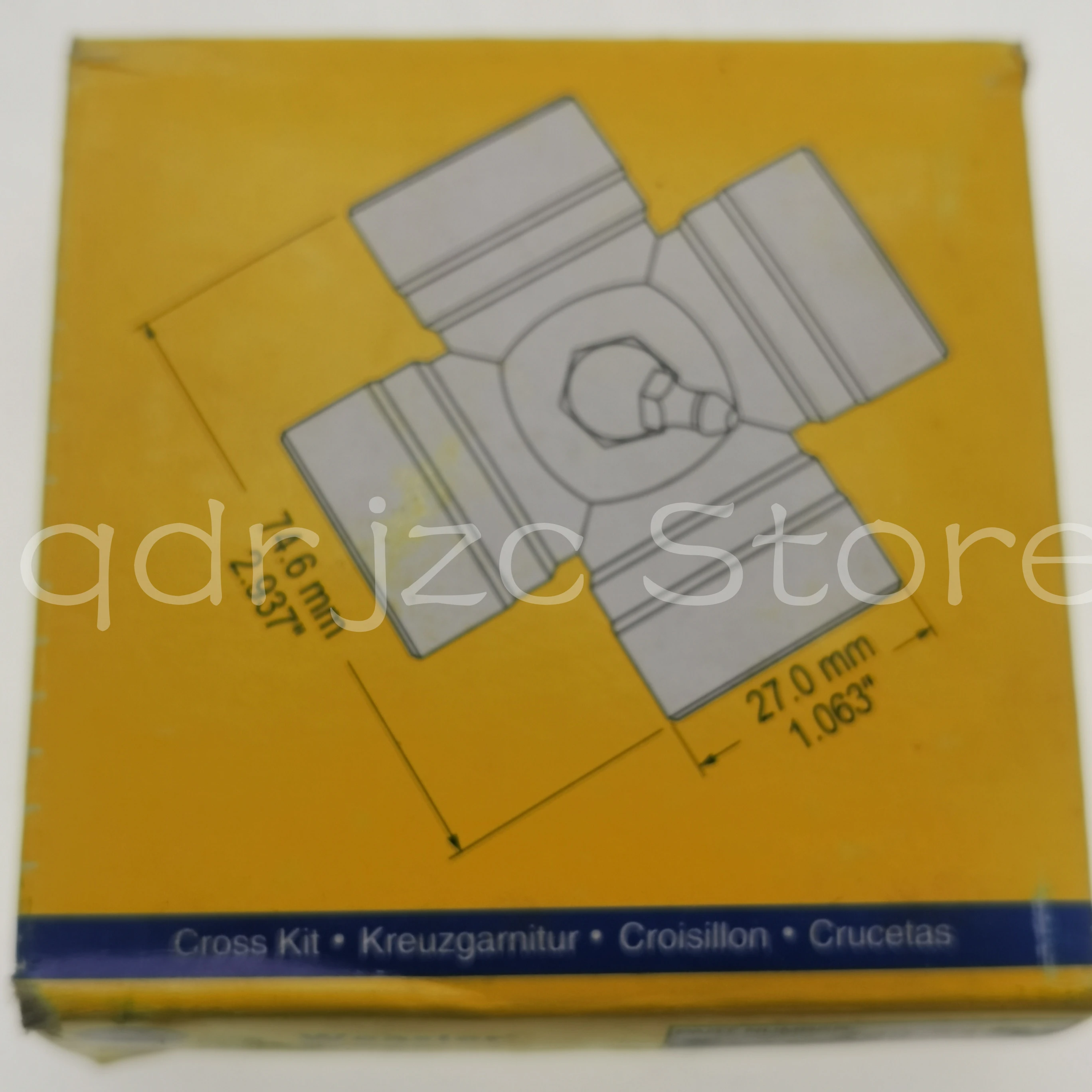 WEASLER universal joint cross bearing 200-8474 = R421 AB4, AW21 GUA- 7 813 HS168 27X74 mm