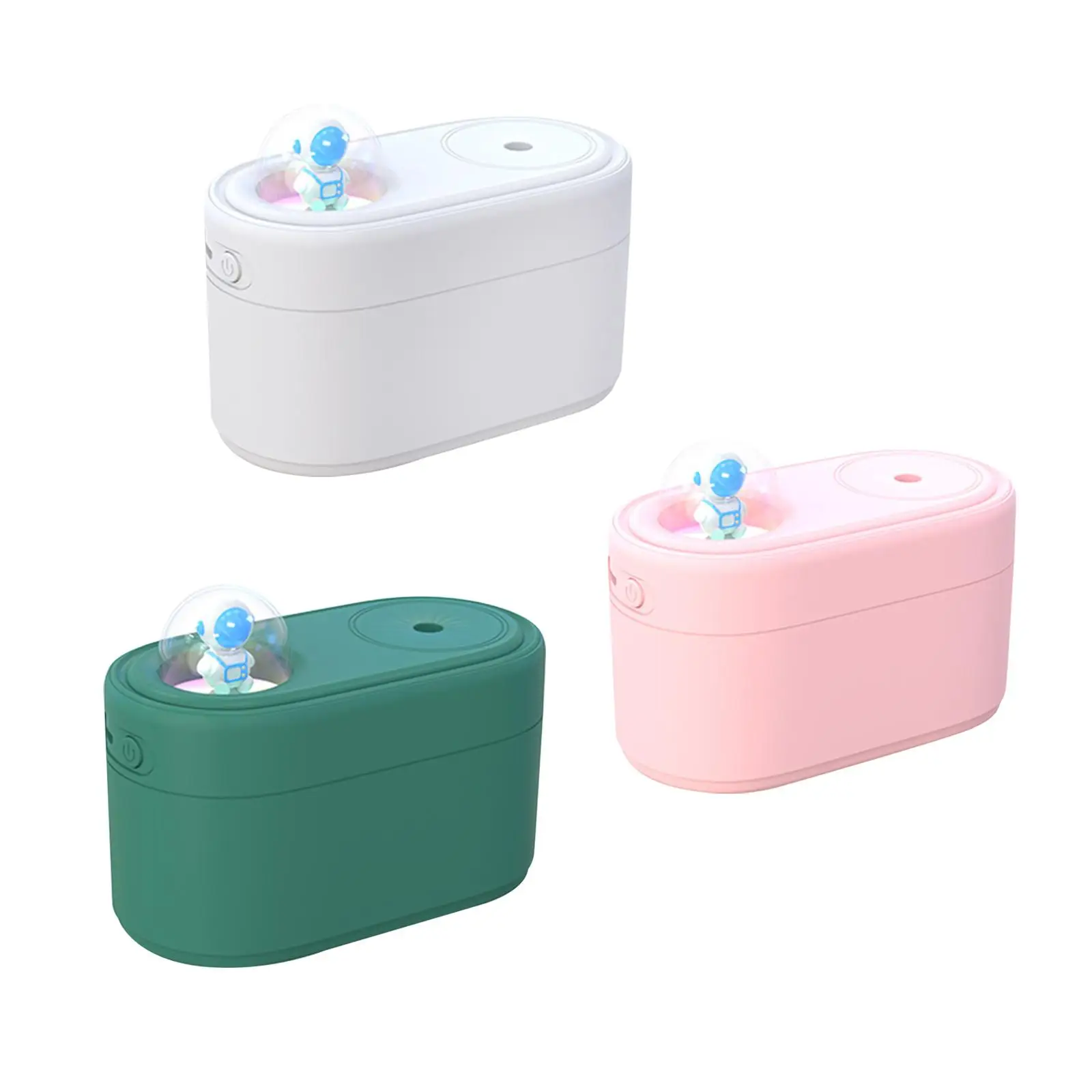 เครื่องทําความชื้นในครัวเรือนขนาดเล็กแบบพกพาพร้อมไฟกลางคืนสําหรับห้องนั่งเล่นสํานักงาน