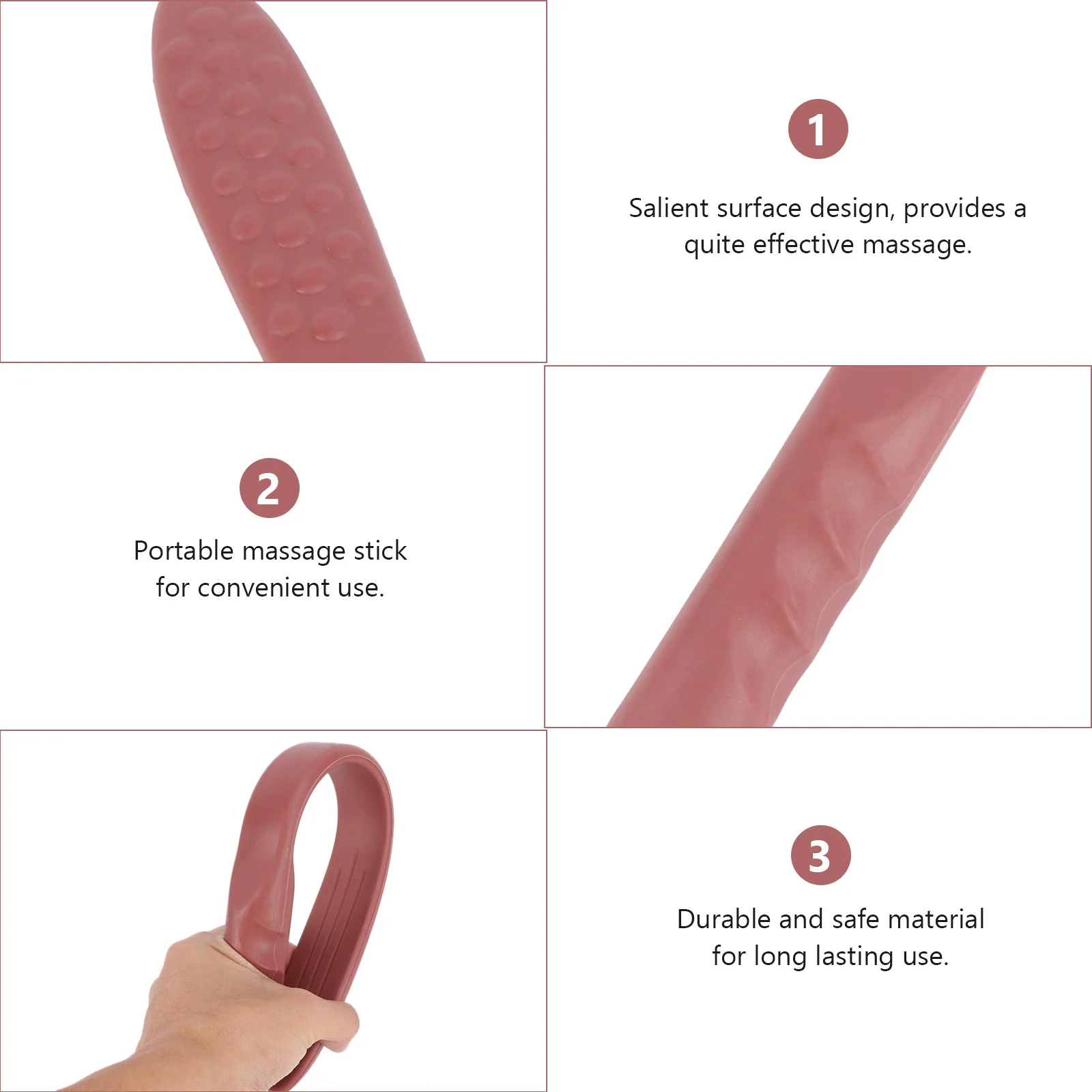 

Professional Meridian Massage Pat Stick Portable Acupoint Therapy Tool for Body Pain Relief Fatigue Reduction Blood Circulation