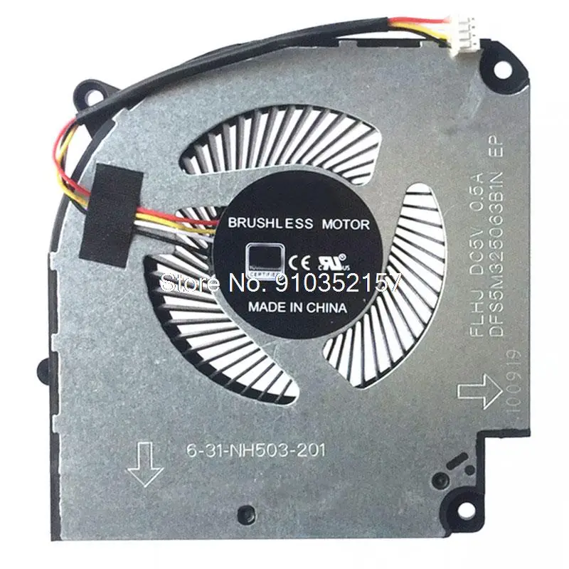 Ventilador de GPU para CPU de portátil para Gigabyte Gaming G5, KC, G7, KC, nuevo