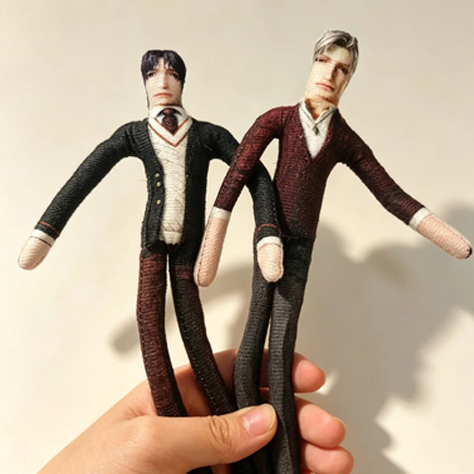Love And Deepspace Rafayel Sylus Xavier Zayne Cosplay Plush Doll Stuffed Toy for Room Decoration Abstract Joint Mobility Prop Gi