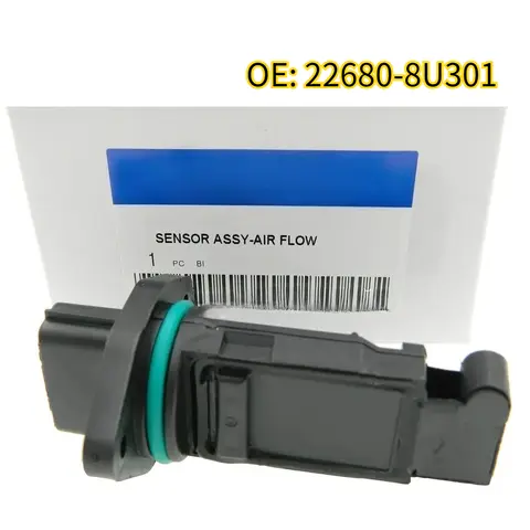 22680-8U301 MAS4555 질량 공기 유량계 MAF 센서 00-06 NISSAN SENTRA 1.8L 용