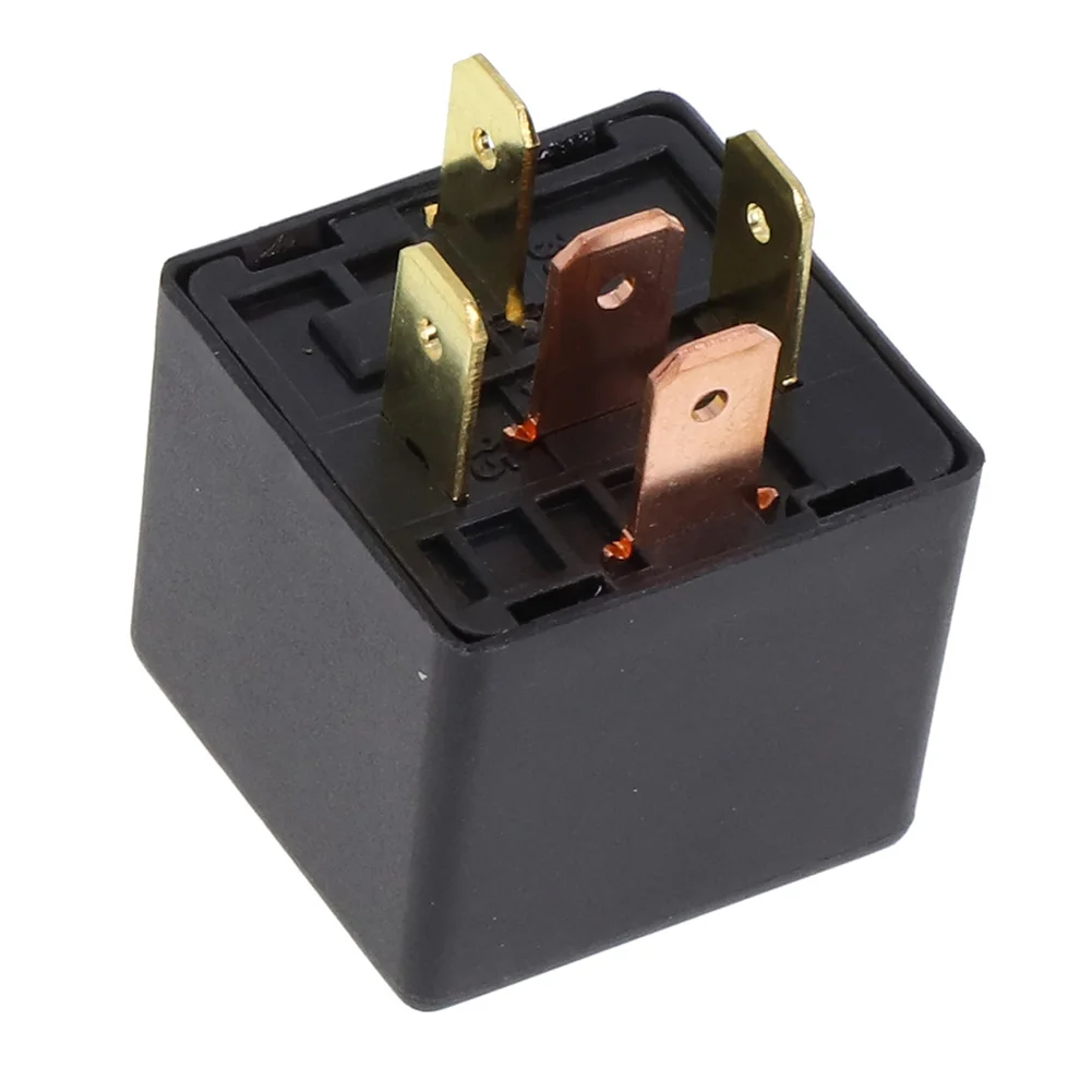 

1pc 40A Accessories Car Relay 12V DC Relay High Quality Parts Plastic & Metal Black FOAB-14B192-AA FOAB-14B192-AA