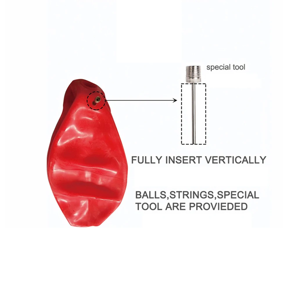 

Inflatable Ball Swing Kids Outdoor Toys Garden Playset Buoy Seat PE Material Hand Foot Coordination Safe Red