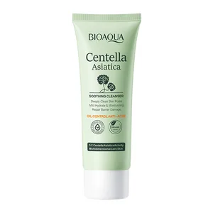 Bioaqua centella asiatica limpiador facial hidratante control de aceite limpieza cara de lavado de la cara de lavado facial cuidado de la piel 12 Mejores lavados faciales de ventas para hombres grasos de piel - №4