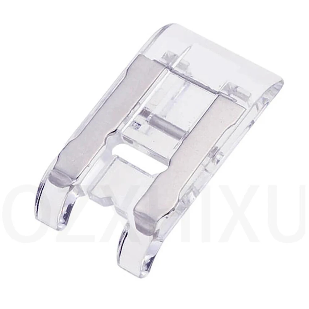 Sewing Clear Open Toe Satin Stitch Presser Foot For All Low Shank Snap-on Sewing Machine Accessories Parts Multifunction Foot