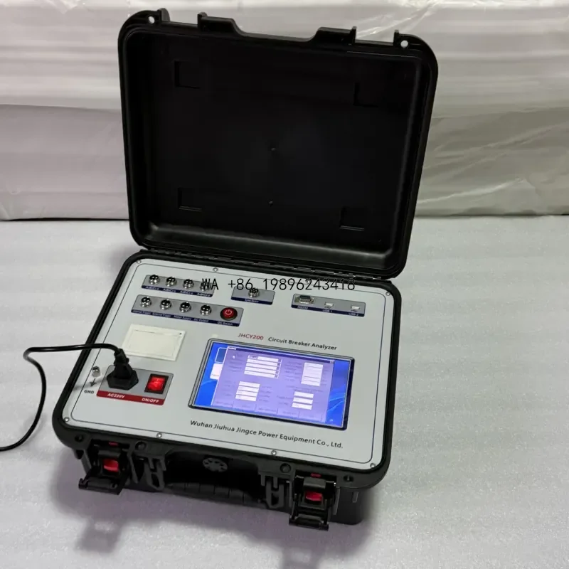 Wmwmnu for Large 9 inch Color Screen Dynamic Characteristic Switch Circuit Breaker Analyzer with 30000 Groups of Current Test