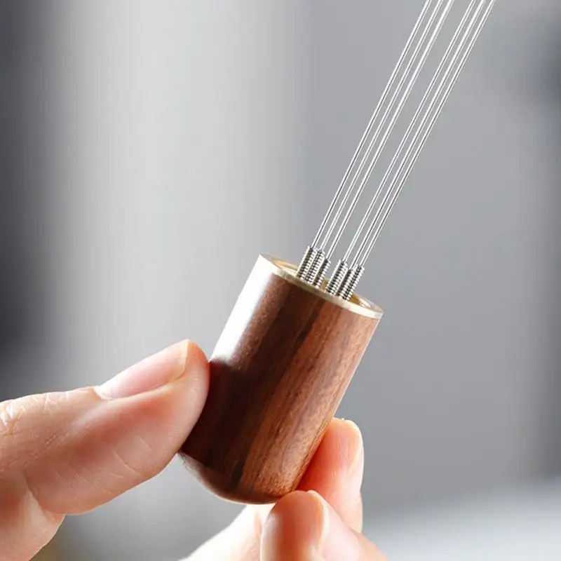 Agitador Espresso De Aço Inoxidável, Distribuidor Tipo Agulha, Agitando Ferramenta