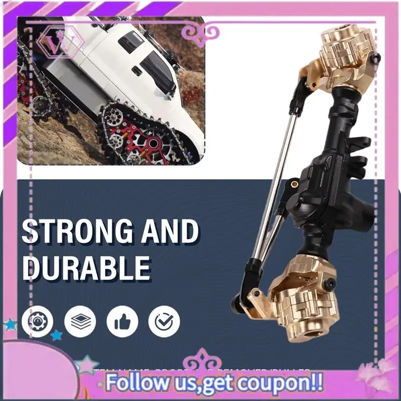 

Upgraded RC Car Upgrade Brass Front Axle Housing For Wltoys 1/10 104006 104010 104020 104026 RC Car Upgrade Accessories