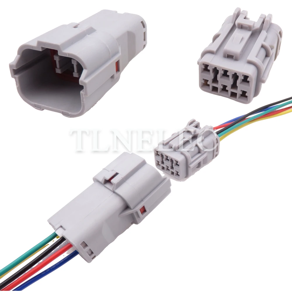 6 Pin Way Auto Achterlicht Bedrading Kabel Socket Auto Staart-Lamp Sealed Connectors MG640337 MG610335 7123-7464-40 7222-7464-40