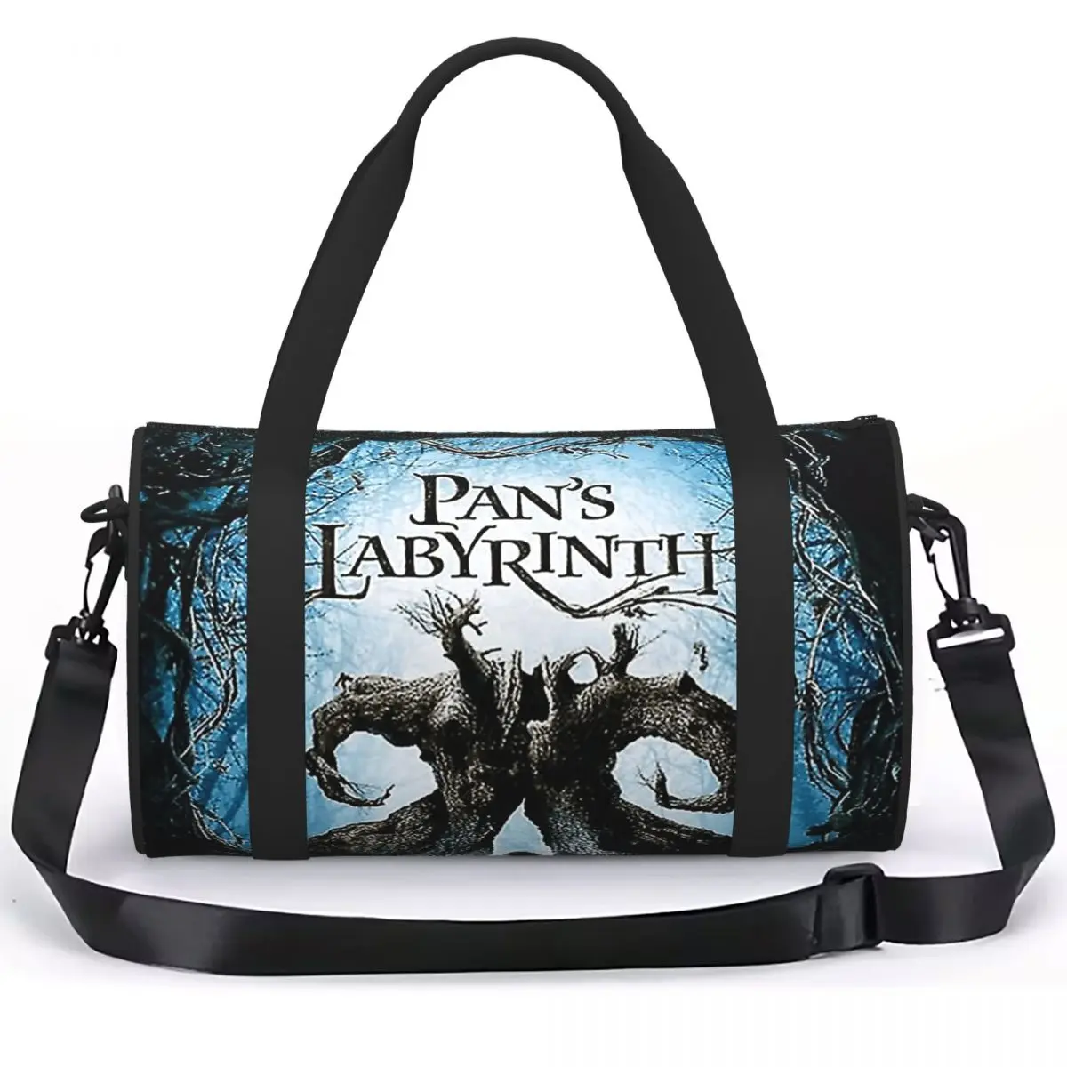 Pan's Labyrinth Movie Poster Luggage Bag Multi-Functional Duffle Tote Bag Handbags Gym Bags Fitness Bag for Boys Girls