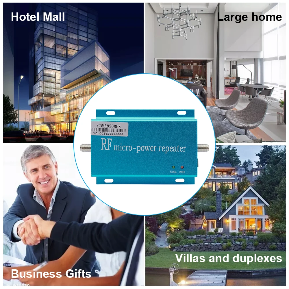 モバイル信号リピーターブースター、アンプ、携帯電話通話、八木アンテナ、カバレッジの拡張、cdma850 mhz、2g、3g、4g