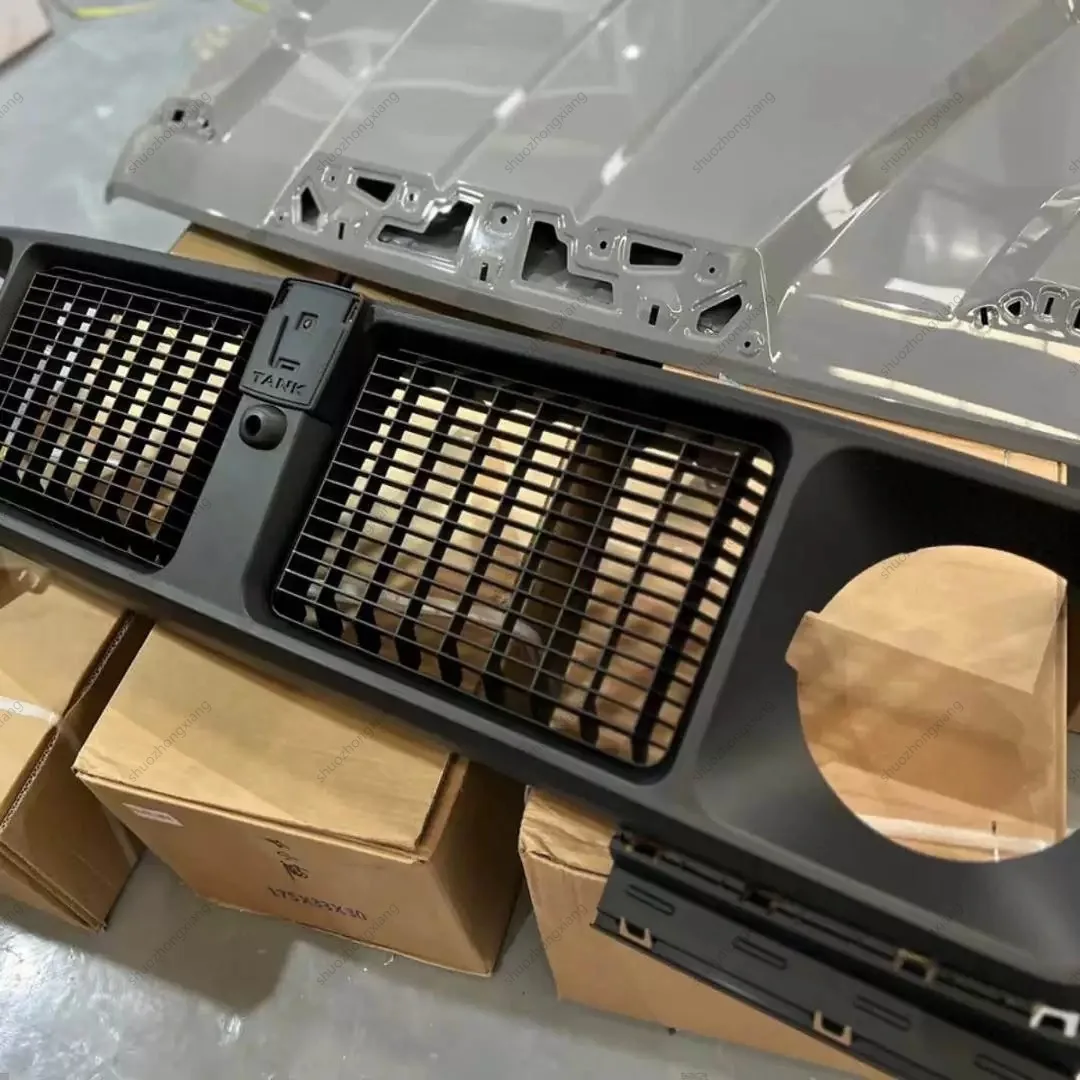 شبكة أمامية معدلة 4x4 للطرق الوعرة للخزان 300 2021 2022 2023 2024 ملحقات التصميم الخارجي لشبكة السيارة