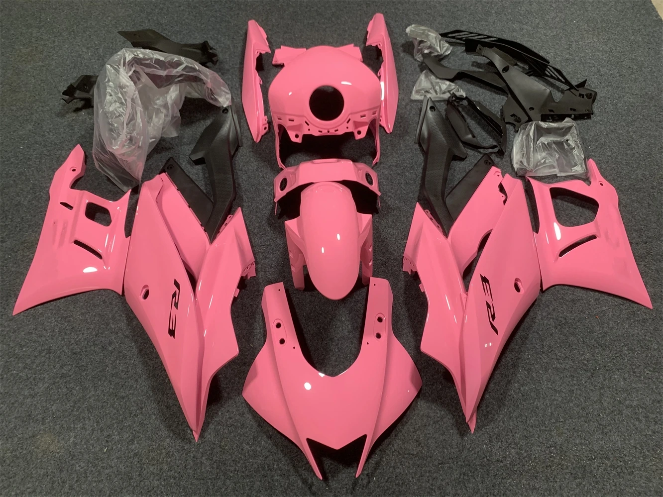 Motorcycle Fairing Suitable for Yamaha R3 19-23 Years R25 2019 2020 2021 2022 2023 Fairing Pink