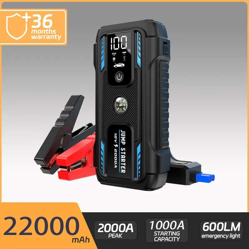 

4000A автомобильный стартер Power Bank 12 В 21800 мАч пусковое устройство аварийное зарядное устройство для автомобильного аккумулятора Booster Buster для 10 л 8,0 л