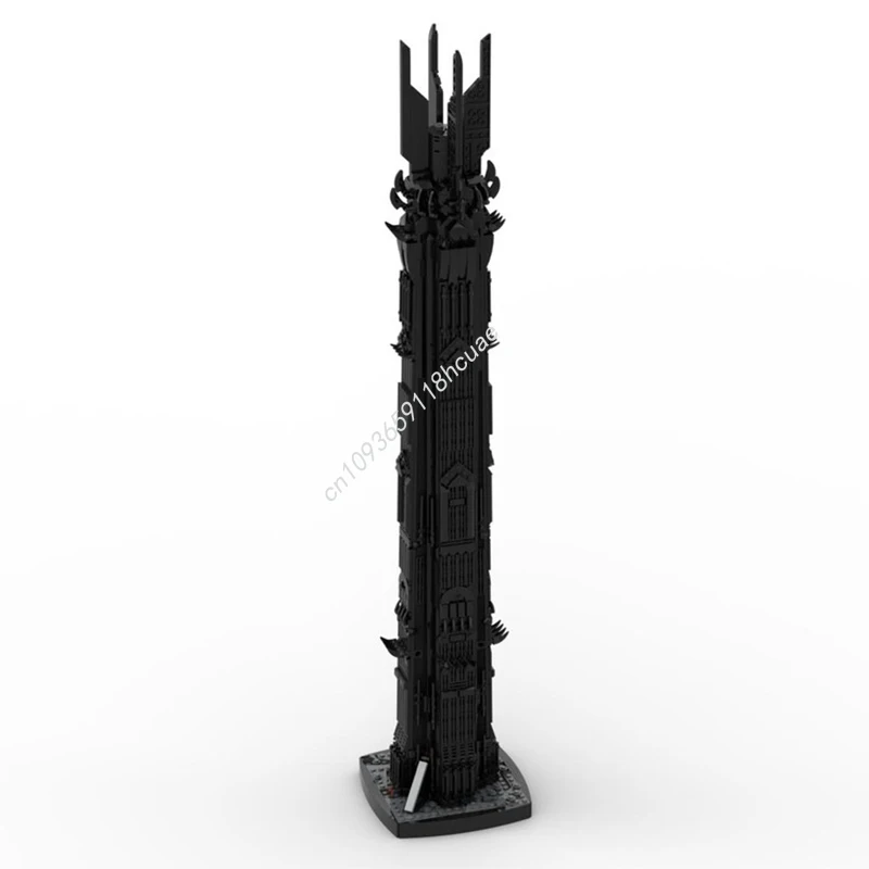 

1892 шт. MOC Orthanc The Lord, строительные блоки, игрушка для развития терпения и концентрации, Рождественская игрушка в подарок STEM, образовательная