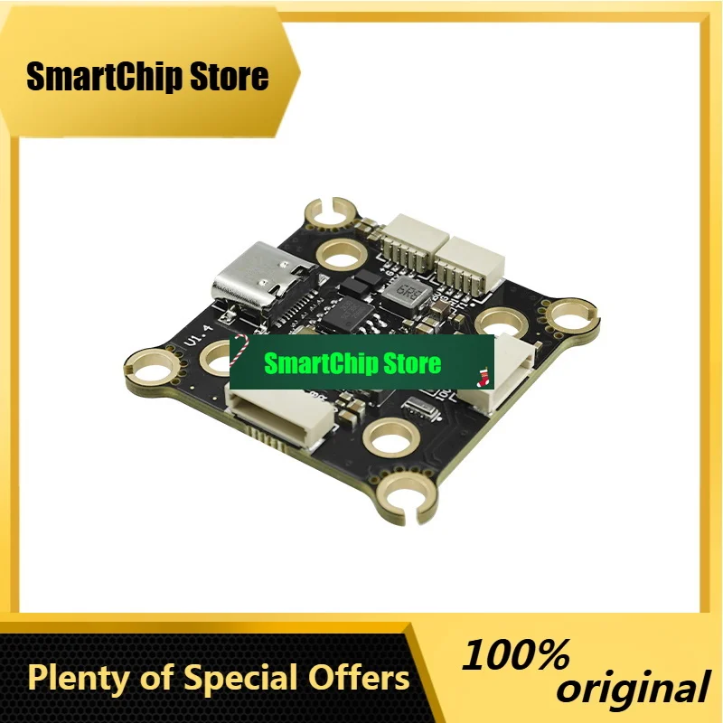 SmCpSEQURE H743 MPU6000 FC 4-8S 20mm And 30.5mm Double Mounting Holes Dual BEC For X8 Racing Aerial Photography Freestyle