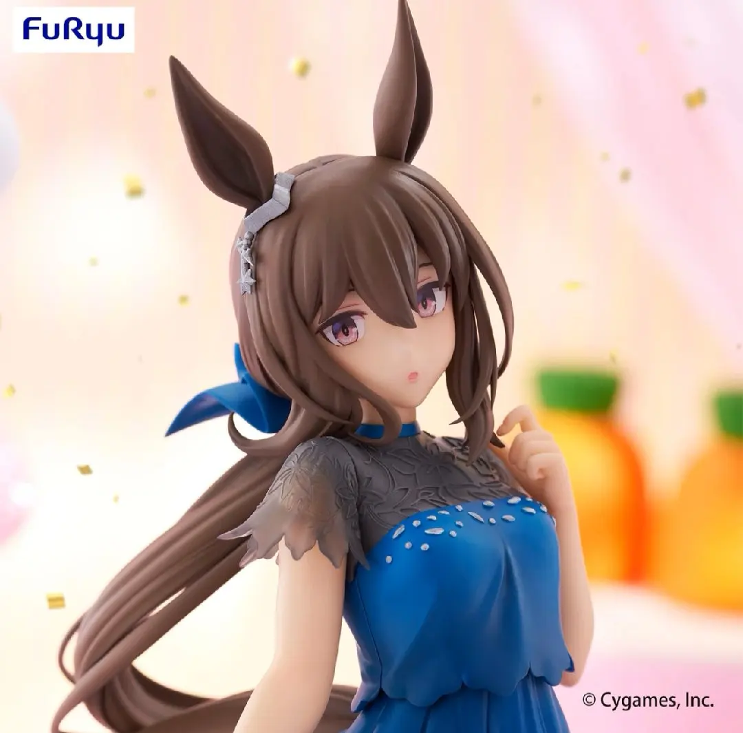 الموديل الأصلي الأصلي FuRyu Trio-Try-iT Uma Musume Pretty Derby 22 ㎝ Admire Vega الشكل أنيمي تمثال مجموعات اللعب الهدايا #6